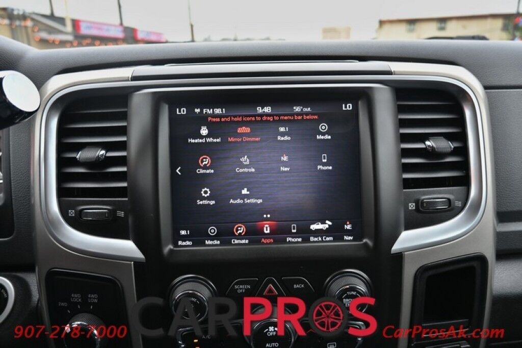 2018 Ram 2500 Big Horn - 6.7L I6 Cummins Diesel - 4x4 - Luxury Pkg - Cold Weather Group - Heated Seats - Remote Start - Keyless Entry - Heated Steering Wheel - Power Heated Folding Mirrors - Running Boards - Tow Pkg - 1 Owner Anchorage AK