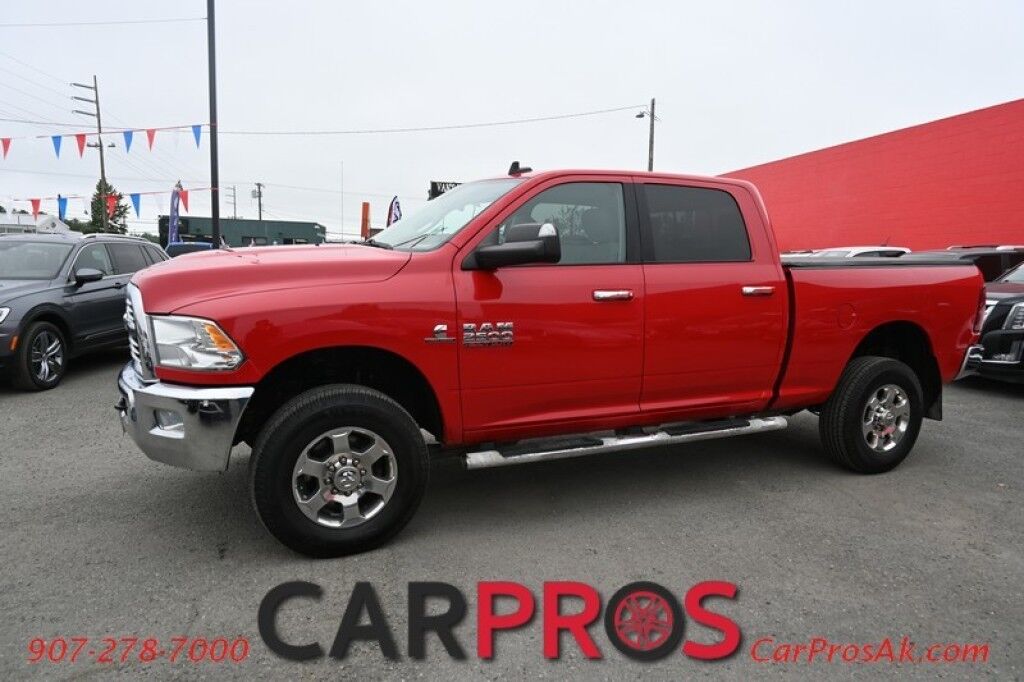 2018 Ram 2500 Big Horn - 6.7L I6 Cummins Diesel - 4x4 - Luxury Pkg - Cold Weather Group - Heated Seats - Remote Start - Keyless Entry - Heated Steering Wheel - Power Heated Folding Mirrors - Running Boards - Tow Pkg - 1 Owner