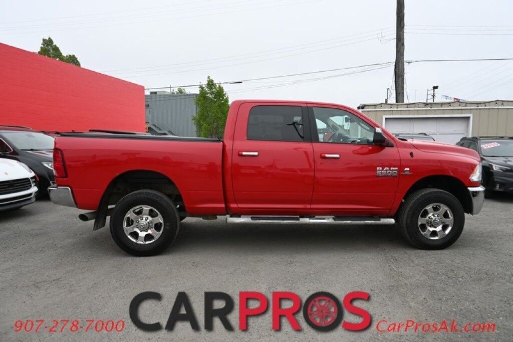 2018 Ram 2500 Big Horn - 6.7L I6 Cummins Diesel - 4x4 - Luxury Pkg - Cold Weather Group - Heated Seats - Remote Start - Keyless Entry - Heated Steering Wheel - Power Heated Folding Mirrors - Running Boards - Tow Pkg - 1 Owner Anchorage AK