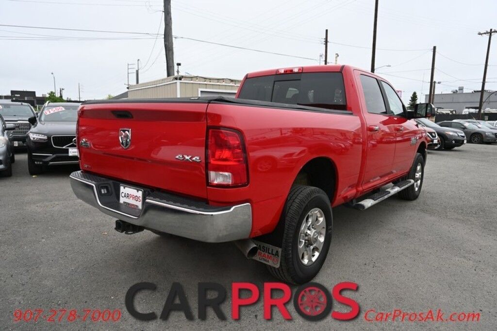 2018 Ram 2500 Big Horn - 6.7L I6 Cummins Diesel - 4x4 - Luxury Pkg - Cold Weather Group - Heated Seats - Remote Start - Keyless Entry - Heated Steering Wheel - Power Heated Folding Mirrors - Running Boards - Tow Pkg - 1 Owner Anchorage AK