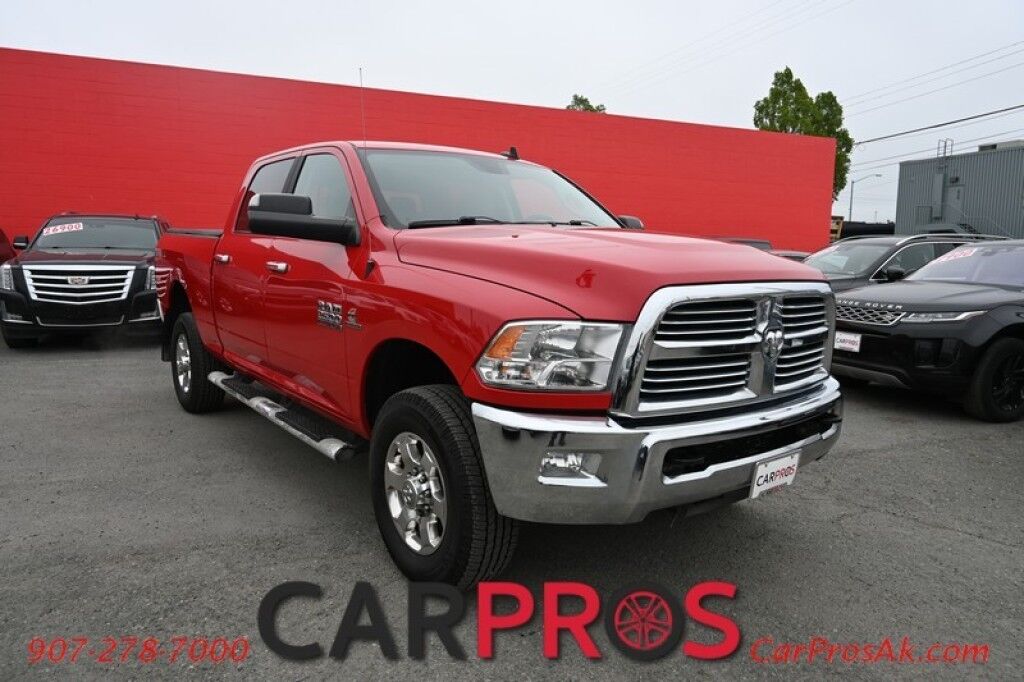 2018 Ram 2500 Big Horn - 6.7L I6 Cummins Diesel - 4x4 - Luxury Pkg - Cold Weather Group - Heated Seats - Remote Start - Keyless Entry - Heated Steering Wheel - Power Heated Folding Mirrors - Running Boards - Tow Pkg - 1 Owner