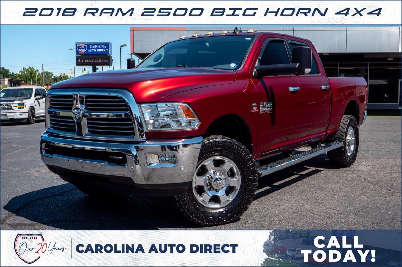 2018 Ram 2500 Big Horn 4X4 / Luxury Group / Turbo Diesel!