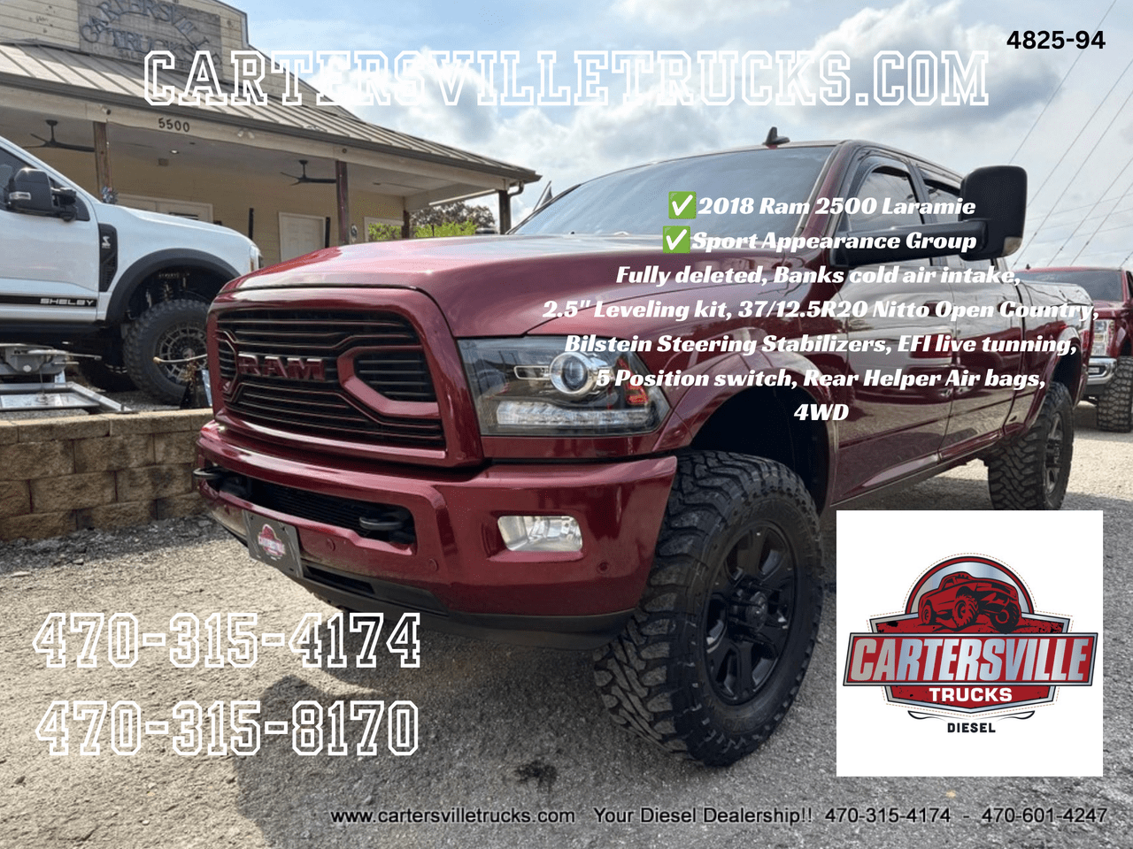 2018 Ram 2500 Laramie 4X4 - DELETED Cartersville GA