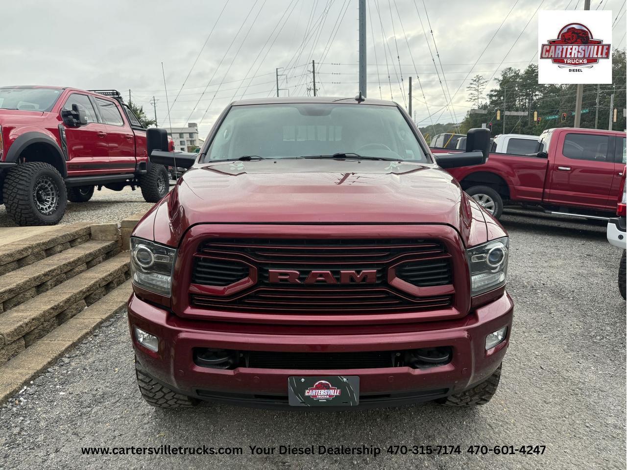 2018 Ram 2500 Laramie 4X4 - LEVELED - CAMPER SHELL