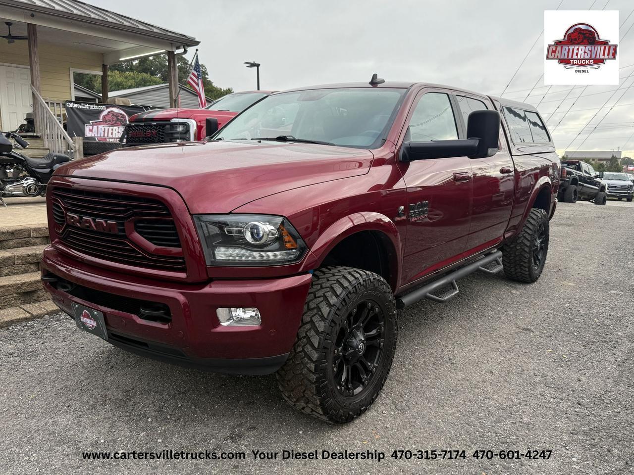 2018 Ram 2500 Laramie 4X4 - LEVELED - CAMPER SHELL Cartersville GA