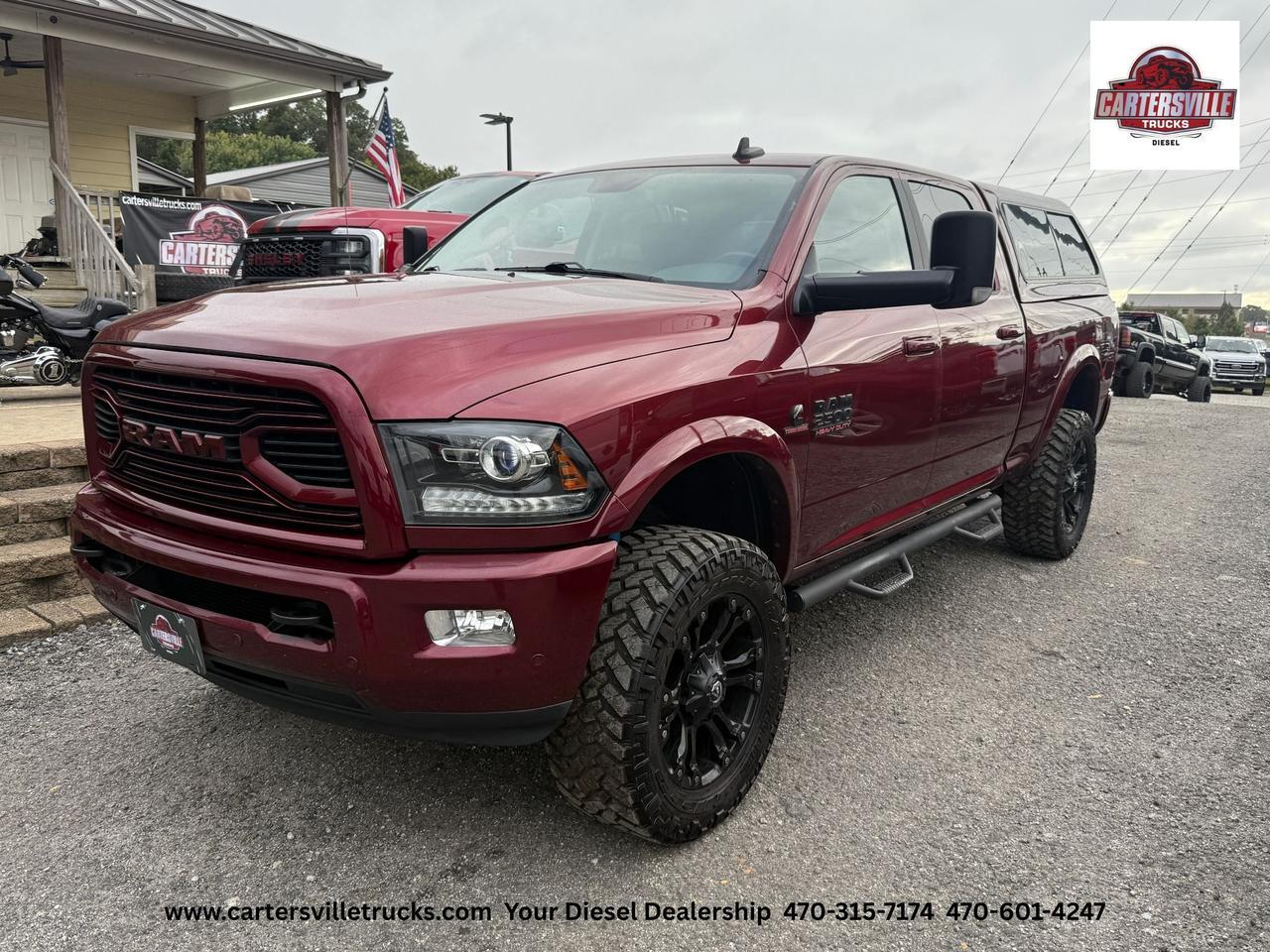 2018 Ram 2500 Laramie 4X4 - LEVELED - CAMPER SHELL