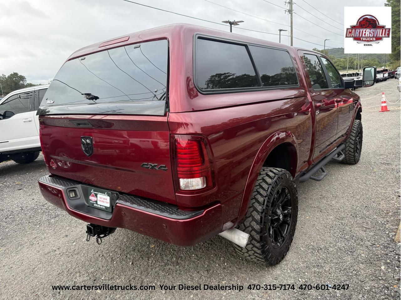 2018 Ram 2500 Laramie 4X4 - LEVELED - CAMPER SHELL Cartersville GA