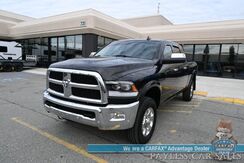 2018_Ram_2500_Laramie / 4X4 / Mega Cab / Cummins Turbo Diesel / Auto Start / Power Heated & Ventilated Leather Seats / Heated Steering / Navigation / Apple CarPlay & Android Auto / Bed Liner / Back Up Cam / Tow Pkg_ Anchorage AK