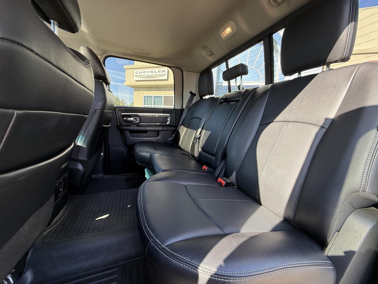 2018 Ram 2500 Laramie Crew Cab 4x4 | Cummins Diesel | Leather Heated Vented Seats | NAV | Power Sunroof Redwater AB