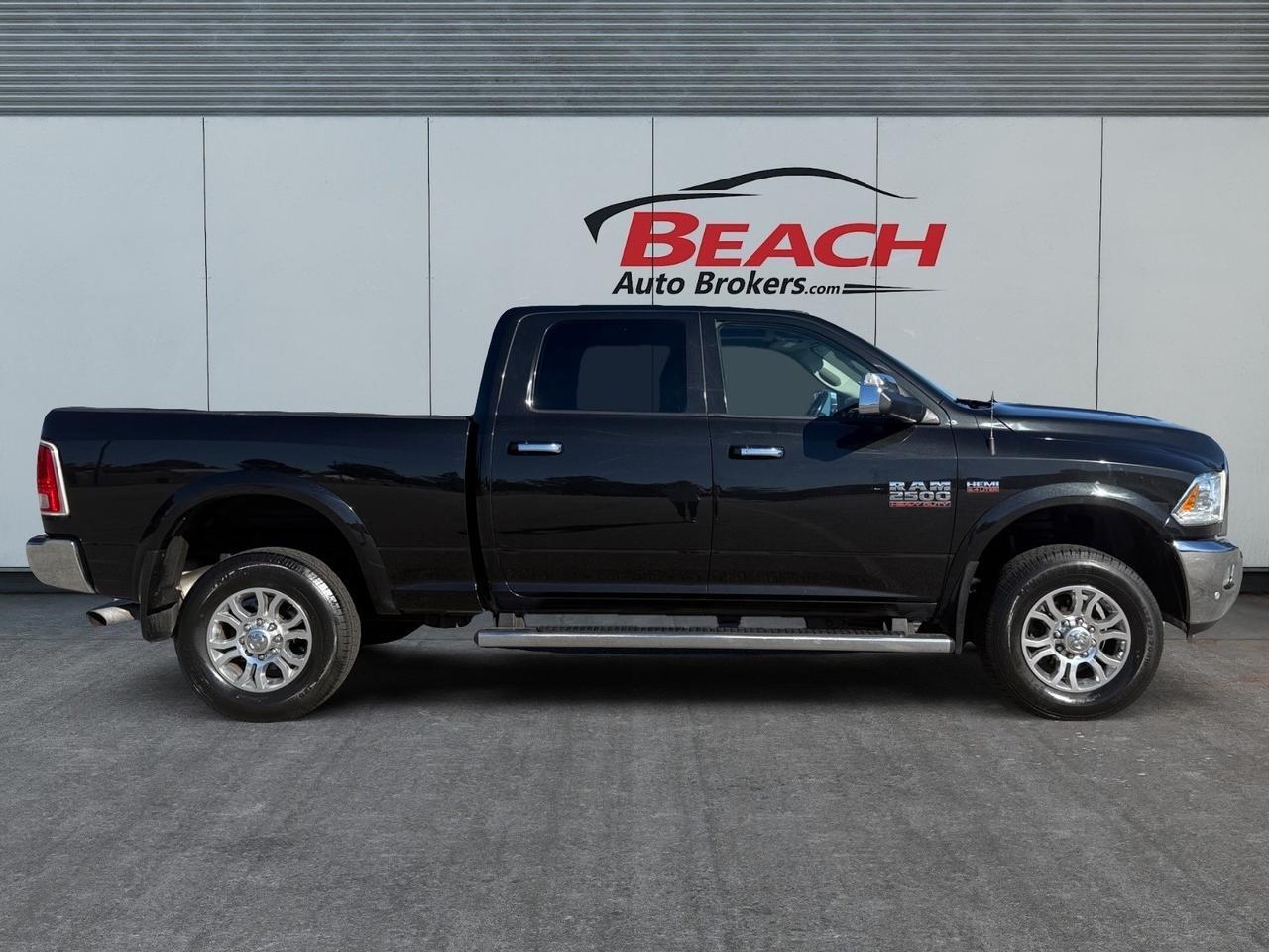 2018 Ram 2500 Laramie, HEATED AND VENTILATED SEATS, HEATED STEERING WHEEL, BACKUP CAMERA, APPLE CARPLAY/ANDROID AUTO, ALPINE SPEAKERS, POWER SUNROOF, COME AND TEST DRIVE THIS RAM 2500 TODAY! Norfolk VA