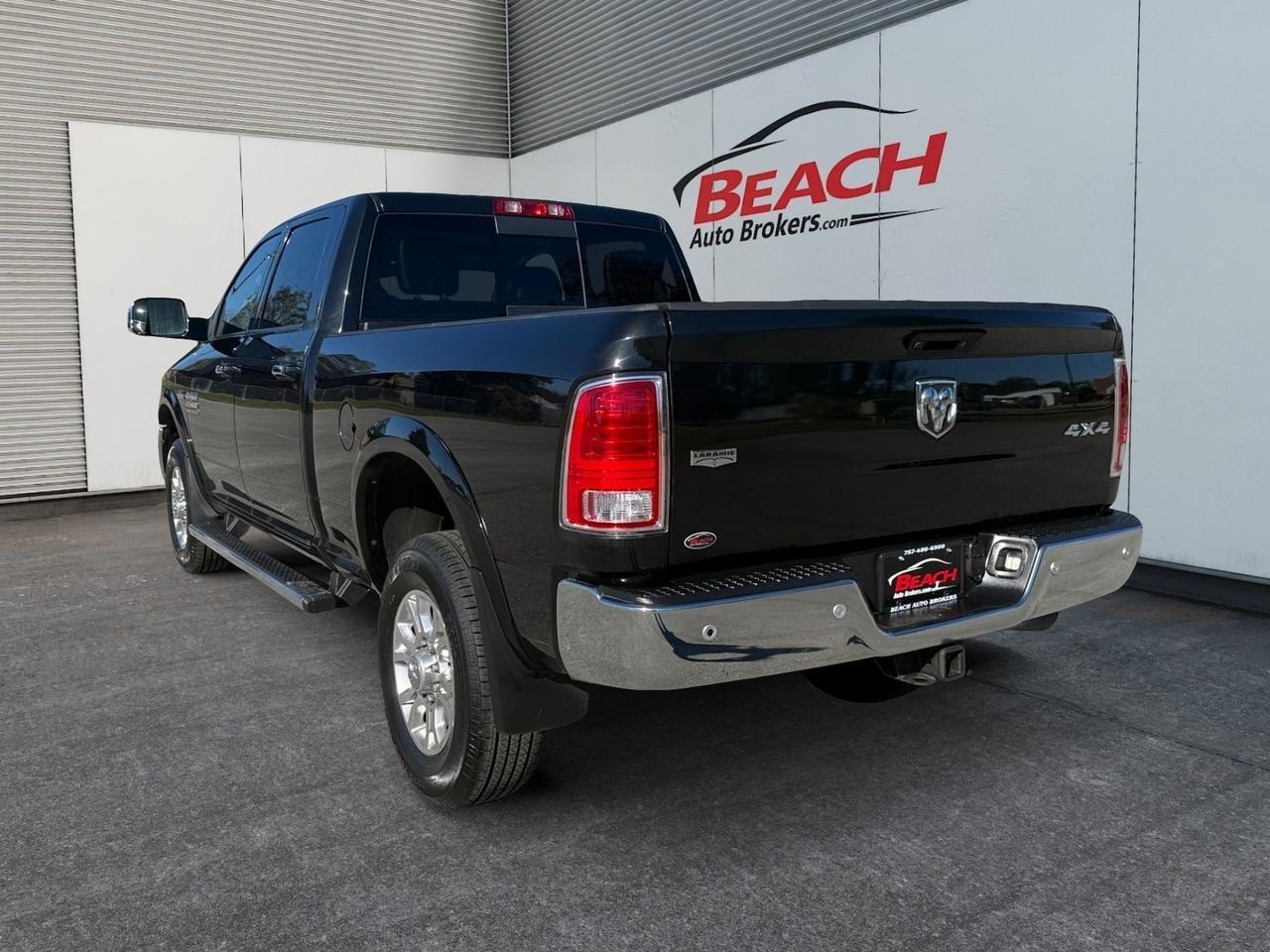 2018 Ram 2500 Laramie, HEATED AND VENTILATED SEATS, HEATED STEERING WHEEL, BACKUP CAMERA, APPLE CARPLAY/ANDROID AUTO, ALPINE SPEAKERS, POWER SUNROOF, COME AND TEST DRIVE THIS RAM 2500 TODAY! Norfolk VA