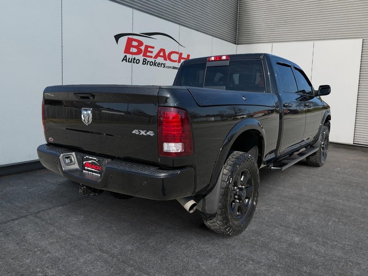 2018 Ram 2500 Laramie, HEATED/VENTILATED SEATS, HEATED REAR SEATS, ALPINE SPEAKERS, APPLE CARPLAY/ANDROID AUTO, TONNEAU COVER, TOW HOOKS, TOW PACKAGE, BED LINER, BACKUP CAMERA, CLEAN CARFAX, LOW MILES, ONLY 1 OWNER! Norfolk VA