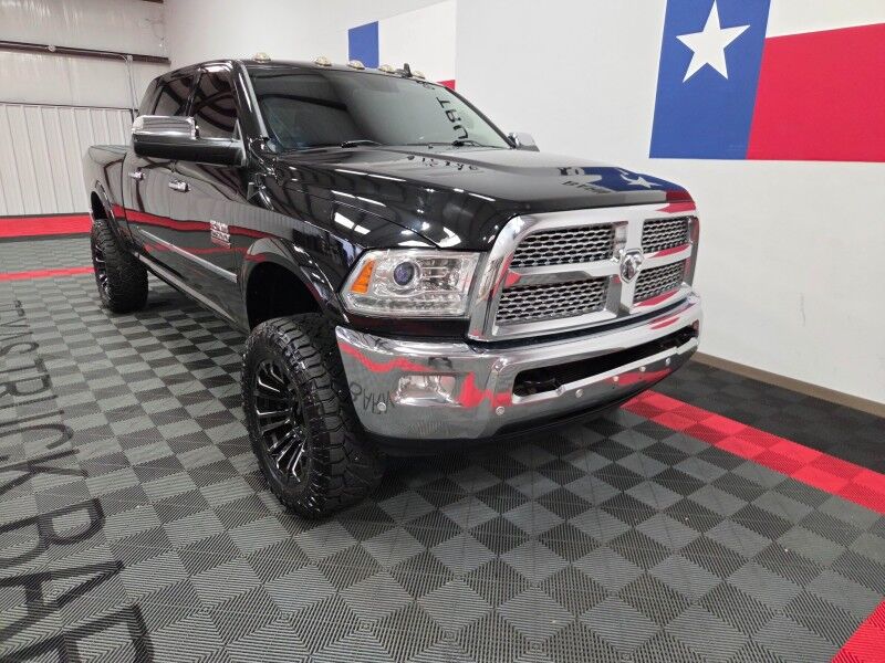 2018 Ram 2500 Laramie Lifted Mega Cab 4WD 6.7L Diesel 35in Nitto GPS Camera FREE WARRANTY Arlington TX