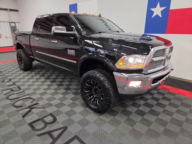 2018 Ram 2500 Laramie Lifted Mega Cab 4WD 6.7L Diesel 35in Nitto GPS Camera FREE WARRANTY Arlington TX