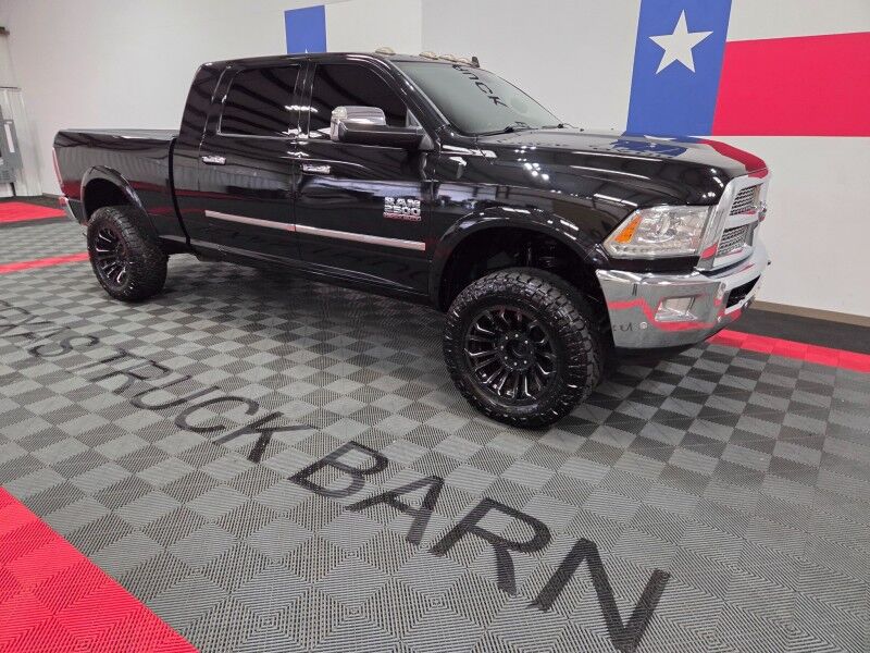 2018 Ram 2500 Laramie Lifted Mega Cab 4WD 6.7L Diesel 35in Nitto GPS Camera FREE WARRANTY Arlington TX