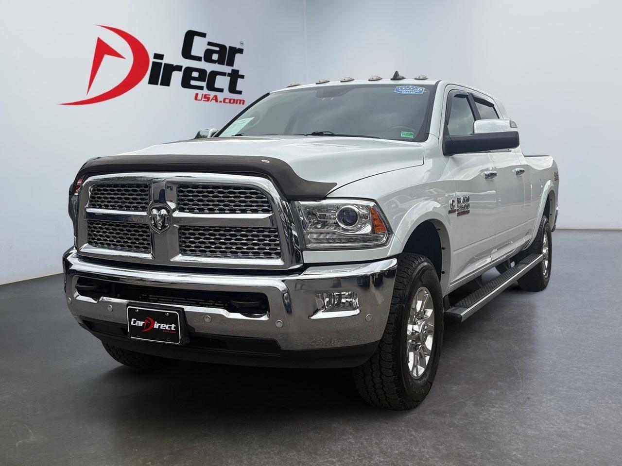 2018 Ram 2500 Laramie MEGA CAB 4X4 6.7L CUMMINS DIESEL, TOW PACKAGE, RUNNING BOARDS, BACKUP CAMERA, PARKING SENSORS, HEATED & VENTILATED SEATS, APPLE CARPLAY/ANDROID AUTO, SUNROOF, LOW MILES, JUST 1 OWNER, CLEAN CARFAX, SEE THIS RAM TODAY, TAKE A RIDE! Virginia Beach VA