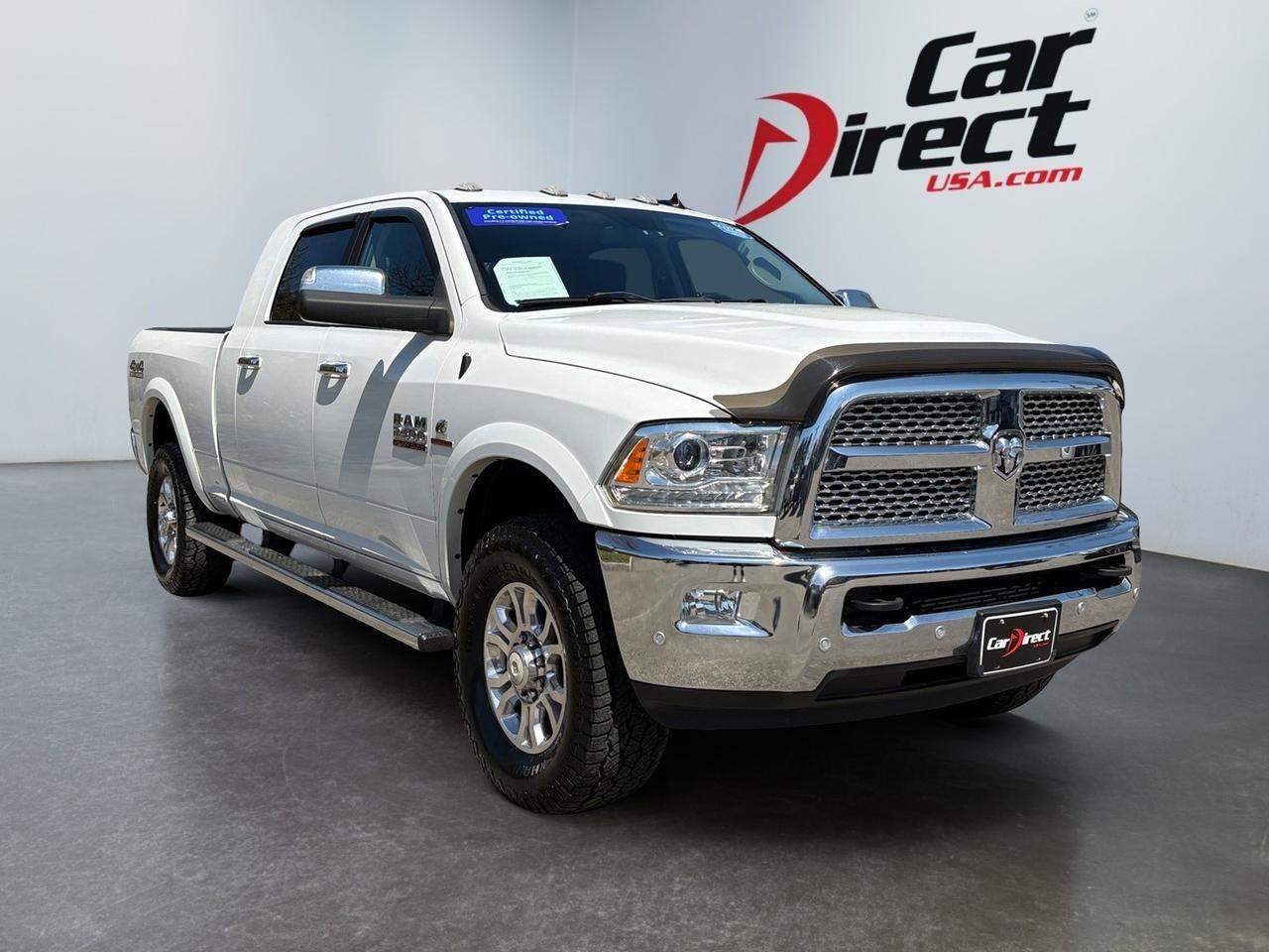 2018 Ram 2500 Laramie MEGA CAB 4X4 6.7L CUMMINS DIESEL, TOW PACKAGE, RUNNING BOARDS, BACKUP CAMERA, PARKING SENSORS, HEATED & VENTILATED SEATS, APPLE CARPLAY/ANDROID AUTO, SUNROOF, LOW MILES, JUST 1 OWNER, CLEAN CARFAX, SEE THIS RAM TODAY, TAKE A RIDE! Virginia Beach VA