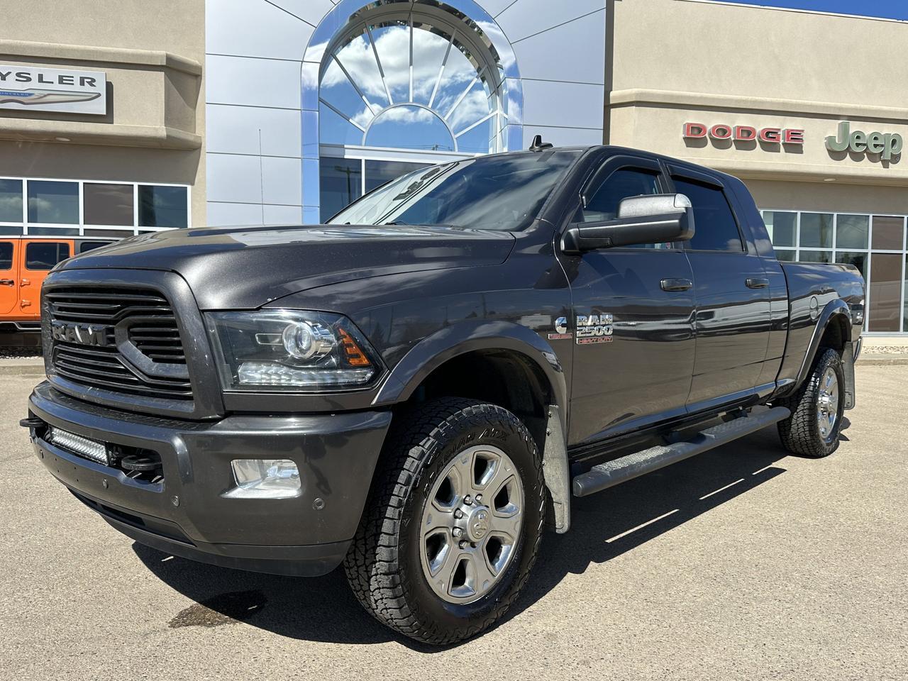 2018 Ram 2500 Laramie Mega Cab 4x4 | DELETED & TUNED | 68RFE | Leather | 5th Wheel Prep | Sun Roof Redwater AB