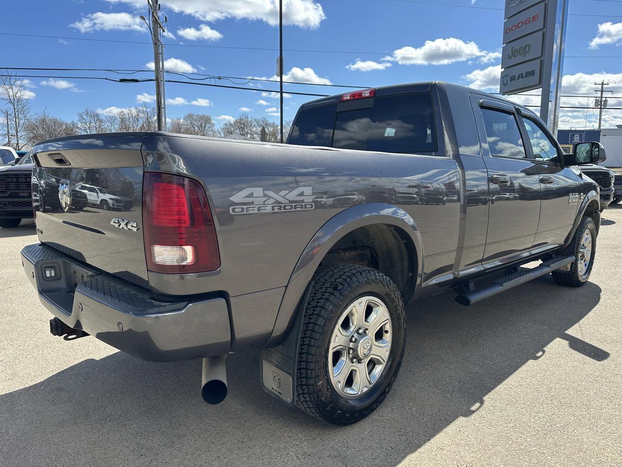 2018 Ram 2500 Laramie Mega Cab 4x4 | DELETED & TUNED | 68RFE | Leather | 5th Wheel Prep | Sun Roof Redwater AB