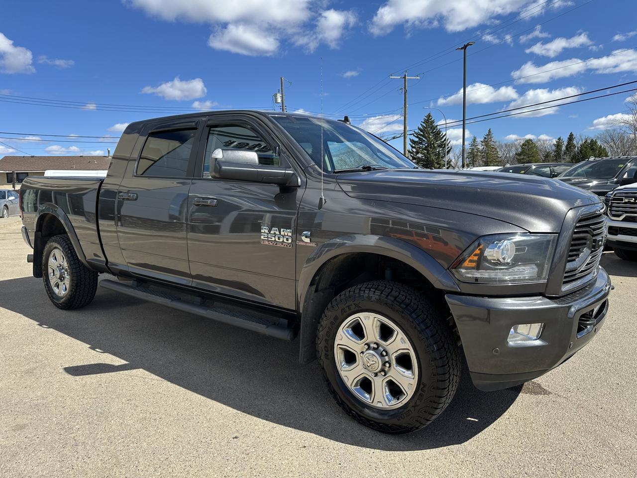 2018 Ram 2500 Laramie Mega Cab 4x4 | DELETED & TUNED | 68RFE | Leather | 5th Wheel Prep | Sun Roof Redwater AB