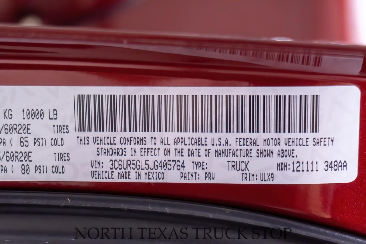 2018 Ram 2500 Limited Tungsten Ed. 6.7L Cummins Diesel 4X4 Mansfield TX