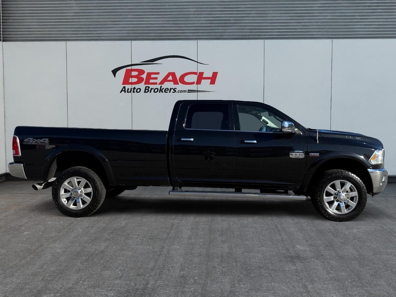 2018 Ram 2500 Longhorn, HEATED/VENTILATED SEATS, HEATED REAR SEATS, HEATED STEERING WHEEL, APPLE CARPLAY/ANDROID AUTO, BACKUP CAMERA, ALPINE SPEAKERS, BED LINER, TOW PACKAGE, RUNNING BOARDS, ONLY 1 OWNER, CLEAN CARFAX! Norfolk VA