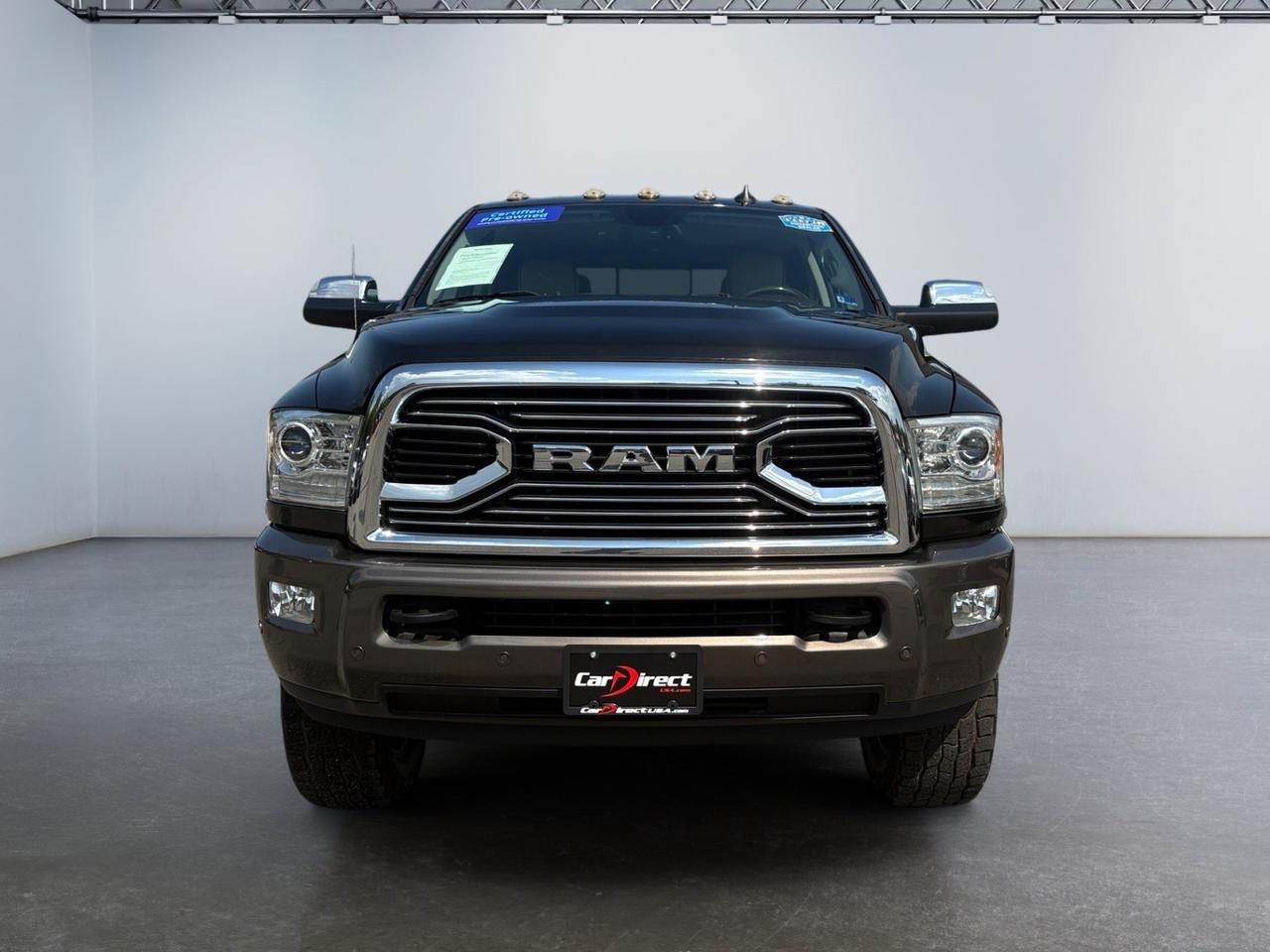 2018 Ram 2500 Longhorn, RUNNING BOARDS, SUNROOF, BACKUP CAMERA WITH PARKING SENSORS, HEATED FRONT & REAR SEATS, APPLE CARPLAY/ANDROID AUTO, 5TH WHEEL/GOOSENECK TOW PACKAGE, REMOTE START, LOW MILES, CLEAN CARFAX, THIS TRUCK HAS IT ALL! Virginia Beach VA