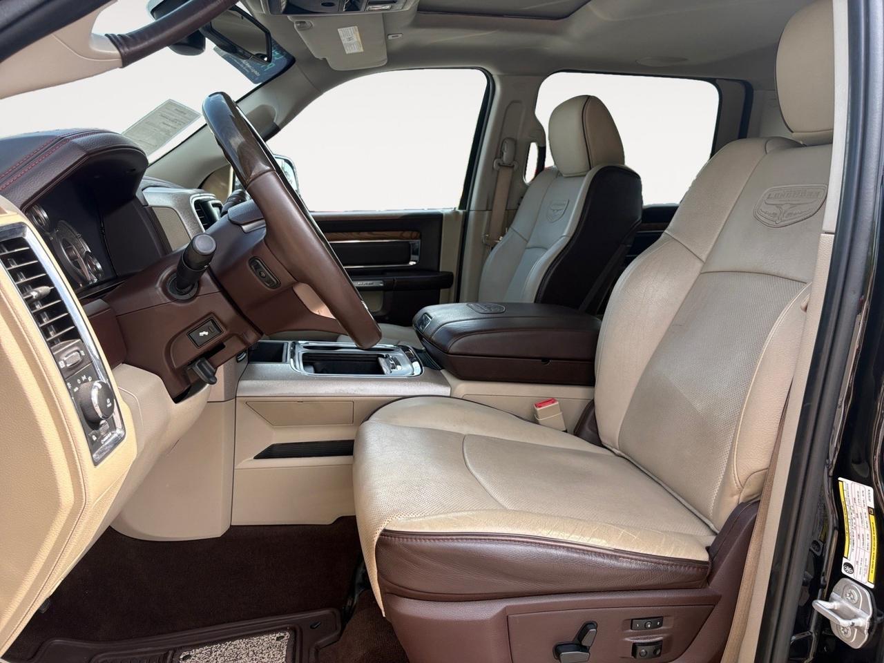 2018 Ram 2500 Longhorn, RUNNING BOARDS, SUNROOF, BACKUP CAMERA WITH PARKING SENSORS, HEATED FRONT & REAR SEATS, APPLE CARPLAY/ANDROID AUTO, 5TH WHEEL/GOOSENECK TOW PACKAGE, REMOTE START, LOW MILES, CLEAN CARFAX, THIS TRUCK HAS IT ALL!
