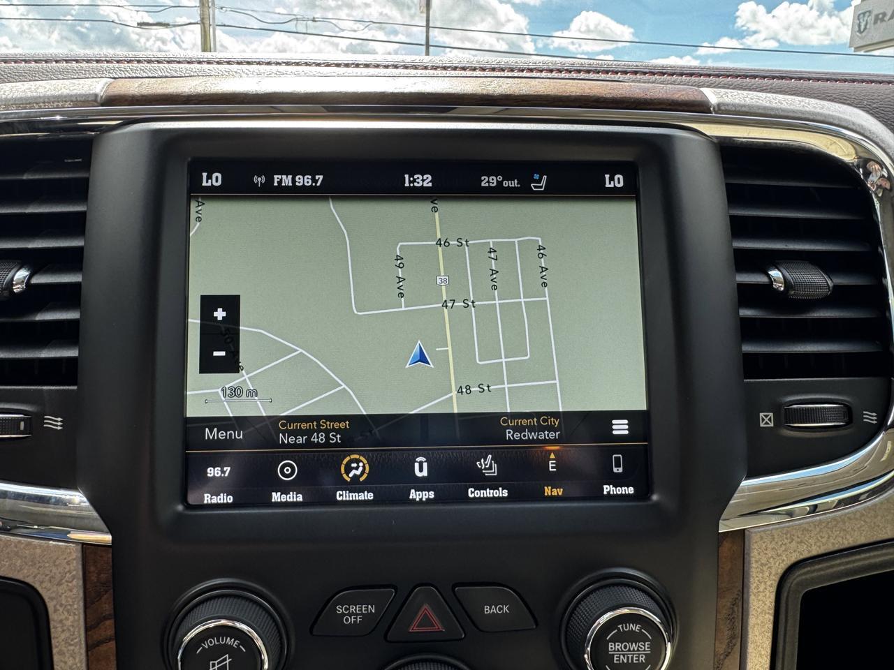 2018 Ram 2500 Longhorn Special Edition Crew Cab 4x4 | Cummins | CD Player | Sunroof | Towing | Leather Redwater AB