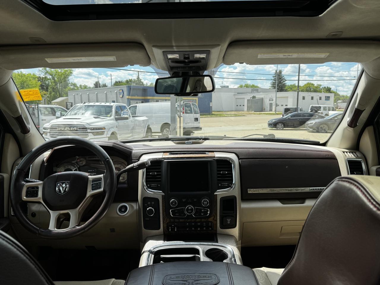2018 Ram 2500 Longhorn Special Edition Crew Cab 4x4 | Cummins | CD Player | Sunroof | Towing | Leather Redwater AB