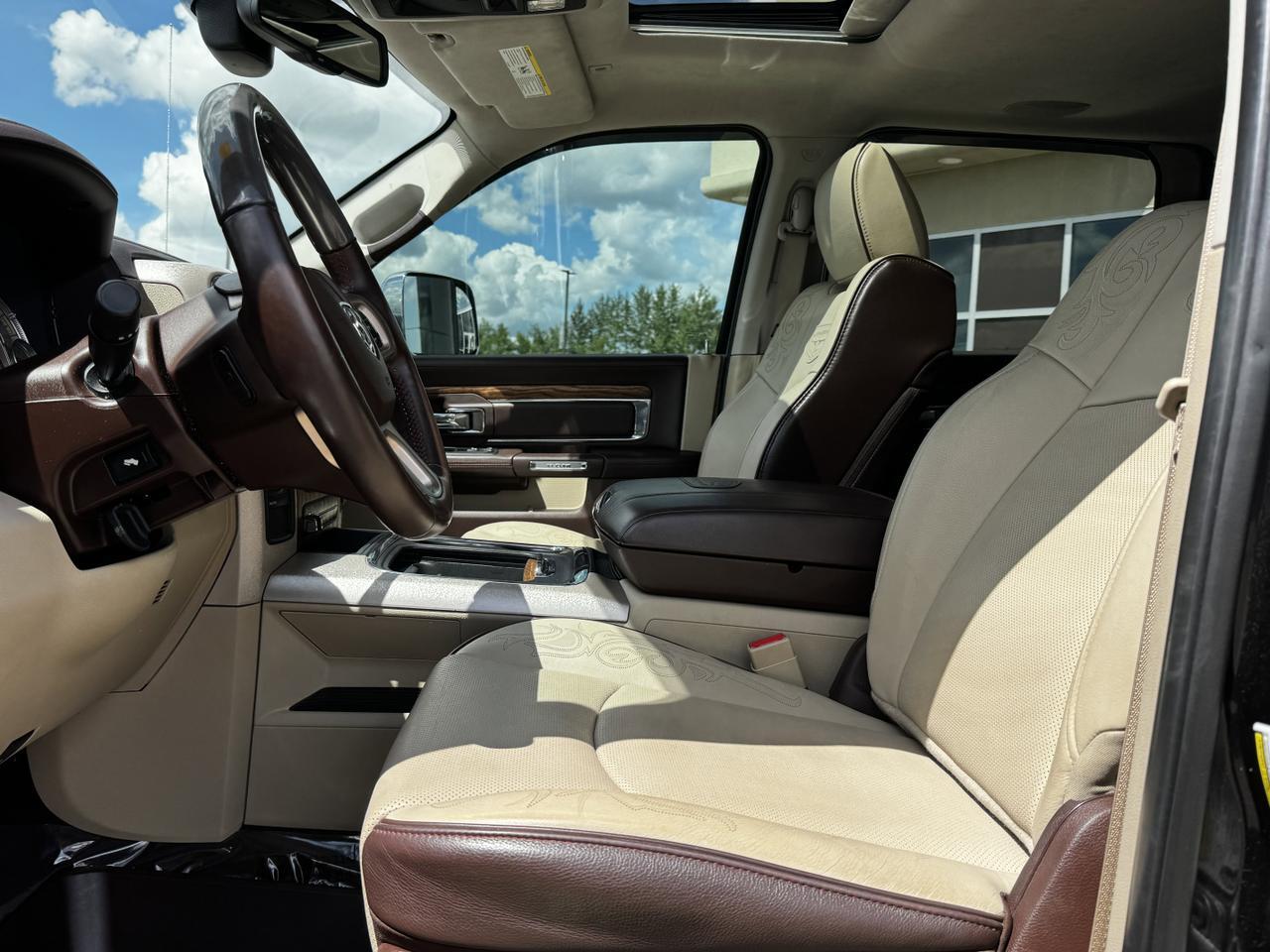 2018 Ram 2500 Longhorn Special Edition Crew Cab 4x4 | Cummins | CD Player | Sunroof | Towing | Leather Redwater AB