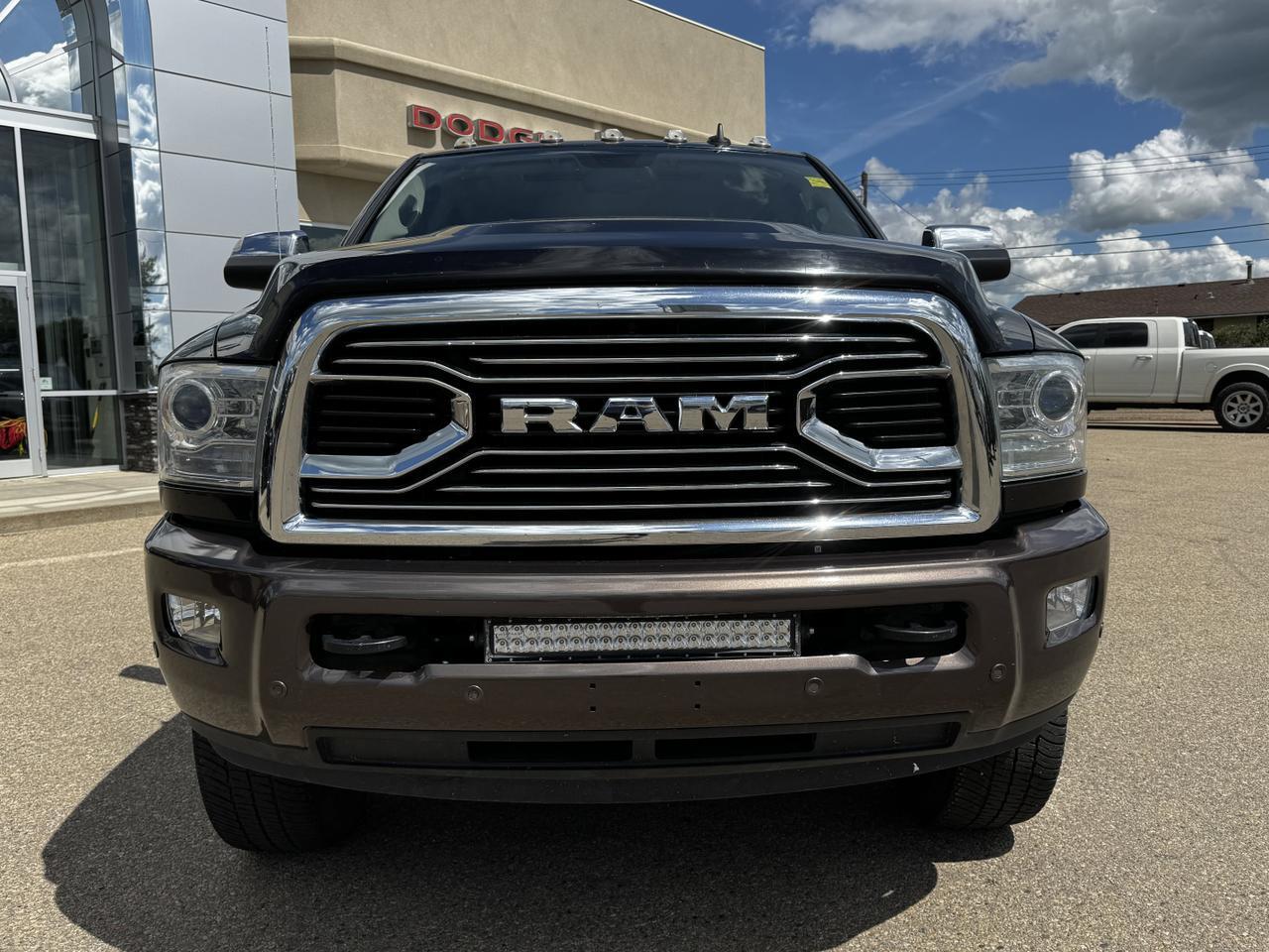 2018 Ram 2500 Longhorn Special Edition Crew Cab 4x4 | Cummins | CD Player | Sunroof | Towing | Leather Redwater AB