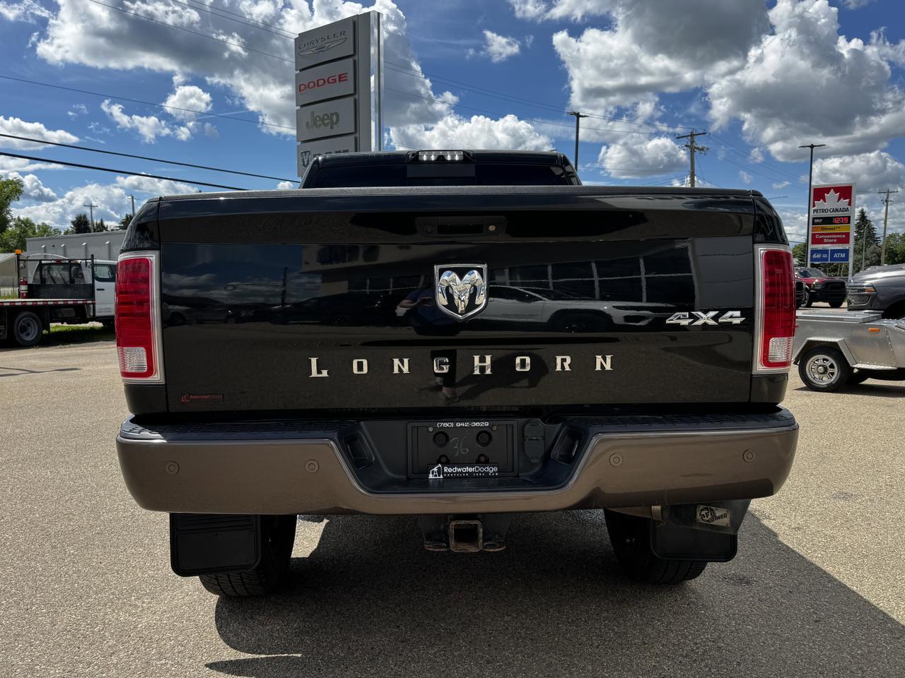 2018 Ram 2500 Longhorn Special Edition Crew Cab 4x4 | Cummins | CD Player | Sunroof | Towing | Leather Redwater AB