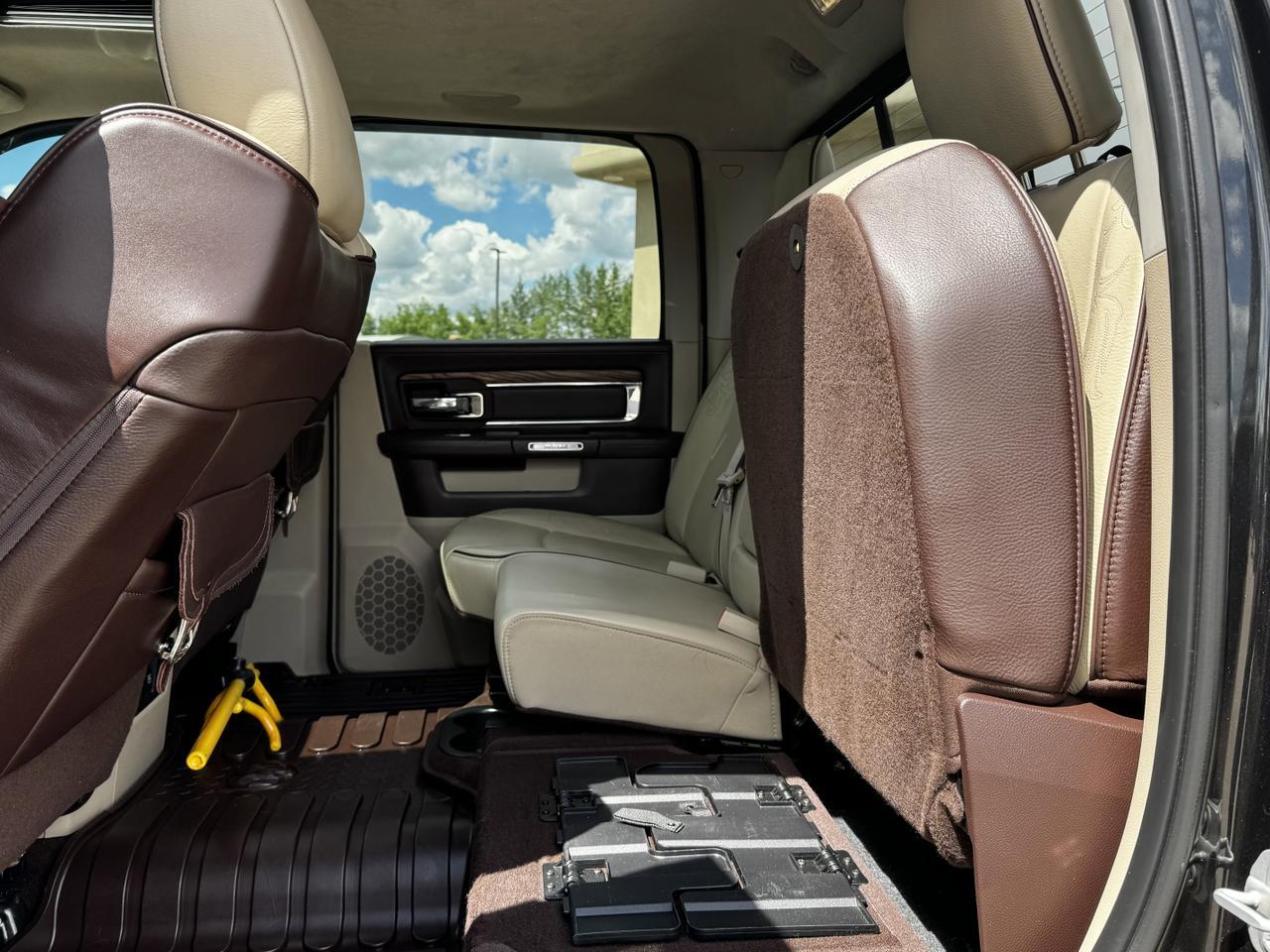 2018 Ram 2500 Longhorn Special Edition Crew Cab 4x4 | Cummins | CD Player | Sunroof | Towing | Leather Redwater AB