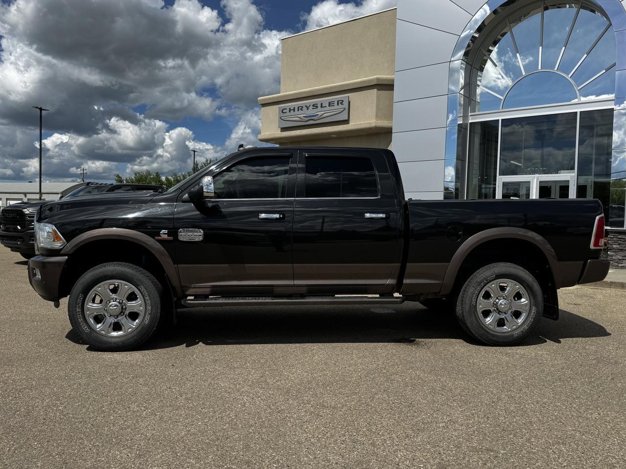 2018 Ram 2500 Longhorn Special Edition Crew Cab 4x4 | Cummins | CD Player | Sunroof | Towing | Leather Redwater AB