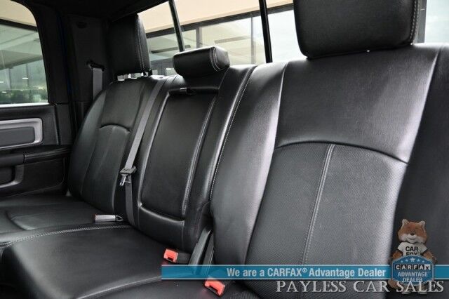 2018 Ram 2500 Power Wagon / 4X4 / 6.4L V8 / Crew Cab / Auto Start / Heated & Cooled Leather Seats / Heated Steering / Sunroof / Alpine Speakers / Apple CarPlay & Android Auto / Tonneau Cover / Tpw Pkg / Only 27K Miles / 1-Owner Anchorage AK