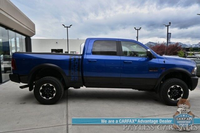 2018 Ram 2500 Power Wagon / 4X4 / 6.4L V8 / Crew Cab / Auto Start / Heated & Cooled Leather Seats / Heated Steering / Sunroof / Alpine Speakers / Apple CarPlay & Android Auto / Tonneau Cover / Tpw Pkg / Only 27K Miles / 1-Owner Anchorage AK