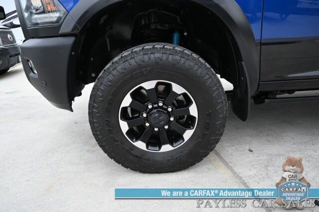 2018 Ram 2500 Power Wagon / 4X4 / 6.4L V8 / Crew Cab / Auto Start / Heated & Cooled Leather Seats / Heated Steering / Sunroof / Alpine Speakers / Apple CarPlay & Android Auto / Tonneau Cover / Tpw Pkg / Only 27K Miles / 1-Owner Anchorage AK