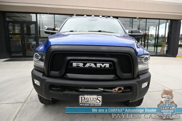 2018 Ram 2500 Power Wagon / 4X4 / 6.4L V8 / Crew Cab / Auto Start / Heated & Cooled Leather Seats / Heated Steering / Sunroof / Alpine Speakers / Apple CarPlay & Android Auto / Tonneau Cover / Tpw Pkg / Only 27K Miles / 1-Owner Anchorage AK