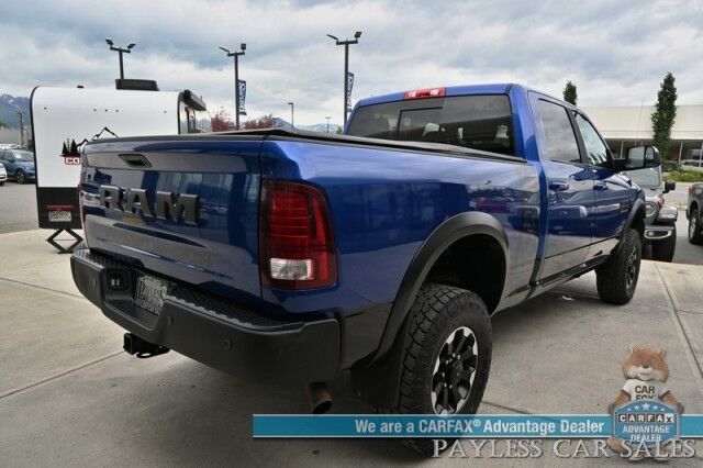 2018 Ram 2500 Power Wagon / 4X4 / 6.4L V8 / Crew Cab / Auto Start / Heated & Cooled Leather Seats / Heated Steering / Sunroof / Alpine Speakers / Apple CarPlay & Android Auto / Tonneau Cover / Tpw Pkg / Only 27K Miles / 1-Owner Anchorage AK