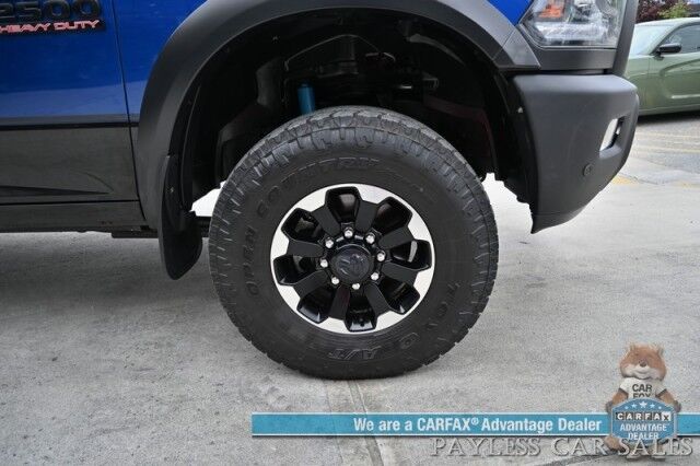 2018 Ram 2500 Power Wagon / 4X4 / 6.4L V8 / Crew Cab / Auto Start / Heated & Cooled Leather Seats / Heated Steering / Sunroof / Alpine Speakers / Apple CarPlay & Android Auto / Tonneau Cover / Tpw Pkg / Only 27K Miles / 1-Owner Anchorage AK