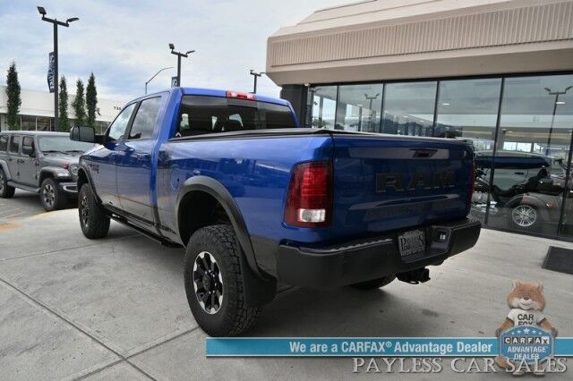 2018 Ram 2500 Power Wagon / 4X4 / 6.4L V8 / Crew Cab / Auto Start / Heated & Cooled Leather Seats / Heated Steering / Sunroof / Alpine Speakers / Apple CarPlay & Android Auto / Tonneau Cover / Tpw Pkg / Only 27K Miles / 1-Owner Anchorage AK
