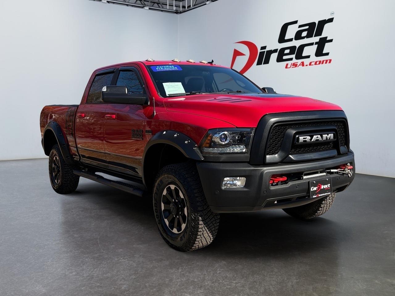2018 Ram 2500 Power Wagon, POWER SUNROOF, TUBLAR STEPS, TOW PACKAGE BACKUP CAMERA, HEATED STEERING STEERING WHEEL & SEATS, APPLE CARPLAY/ANDROID AUTO, REMOTE START, HEATED & COOLING SEATS, LOW MILES, CLEAN CARFAX, TAKE ON THE POWER IN THIS 2500! Virginia Beach VA