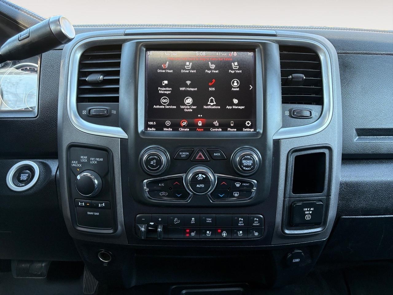 2018 Ram 2500 Power Wagon, POWER SUNROOF, TUBLAR STEPS, TOW PACKAGE BACKUP CAMERA, HEATED STEERING STEERING WHEEL & SEATS, APPLE CARPLAY/ANDROID AUTO, REMOTE START, HEATED & COOLING SEATS, LOW MILES, CLEAN CARFAX, TAKE ON THE POWER IN THIS 2500! Virginia Beach VA