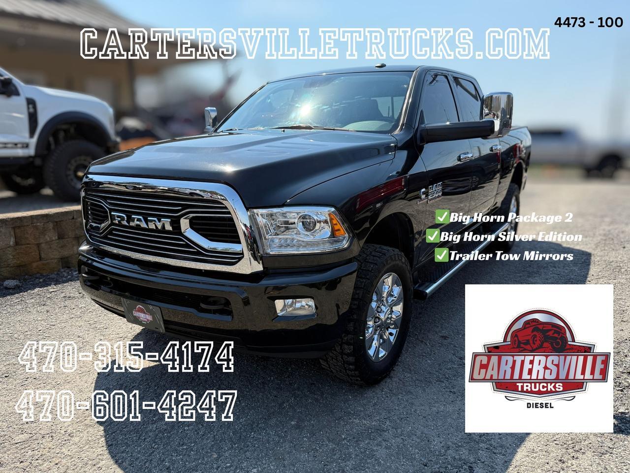 2018 Ram 2500 SLT 4X4 - LEATHER - LOADED