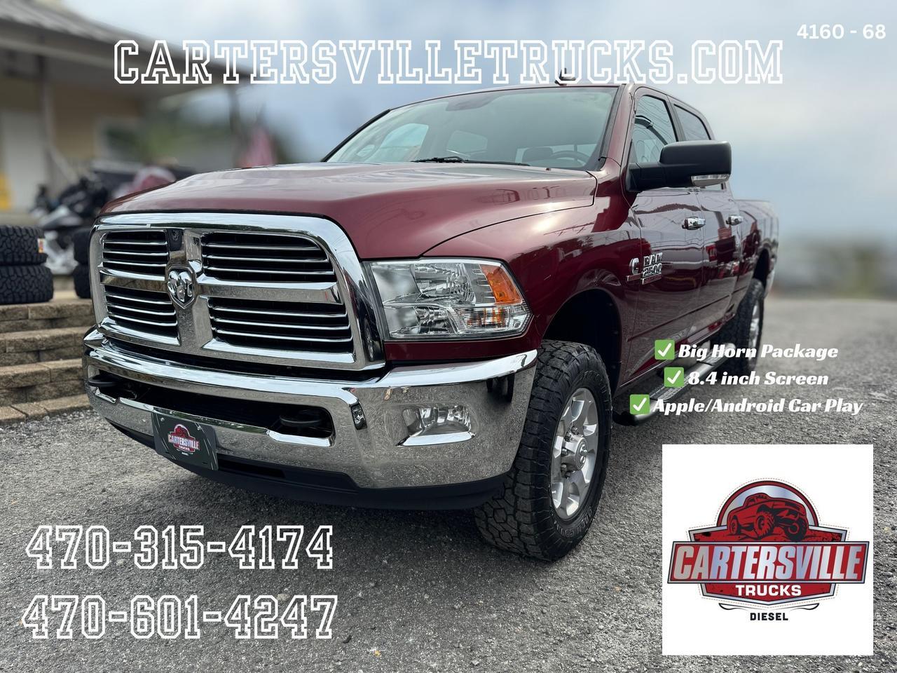 2018 Ram 2500 SLT 4X4 - PREMIUM Cartersville GA