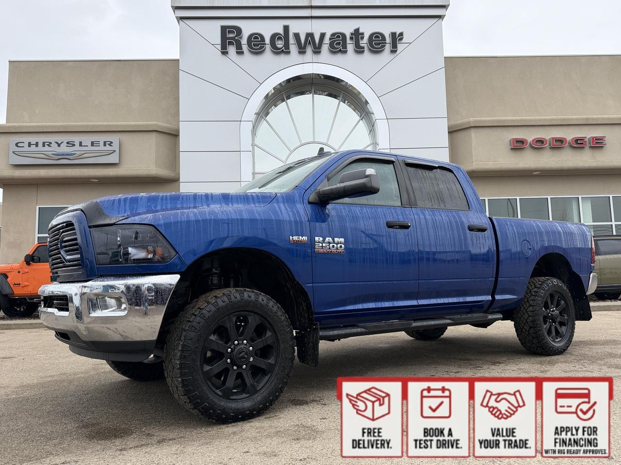2018 Ram 2500 SLT Crew Cab 4x4 | Low KMs | V8 HEMI | NAV | Heated Seats | Remote Start | Backup Camera | Bluetooth