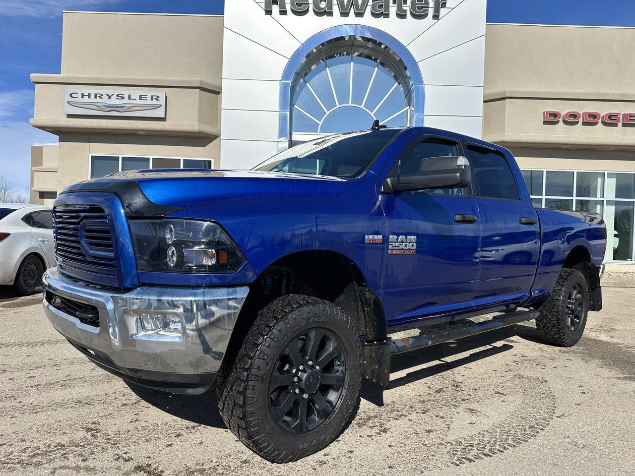 2018 Ram 2500 SLT Crew Cab 4x4 | Low KMs | V8 HEMI | NAV | Heated Seats | Remote Start | Backup Camera | Bluetooth Redwater AB