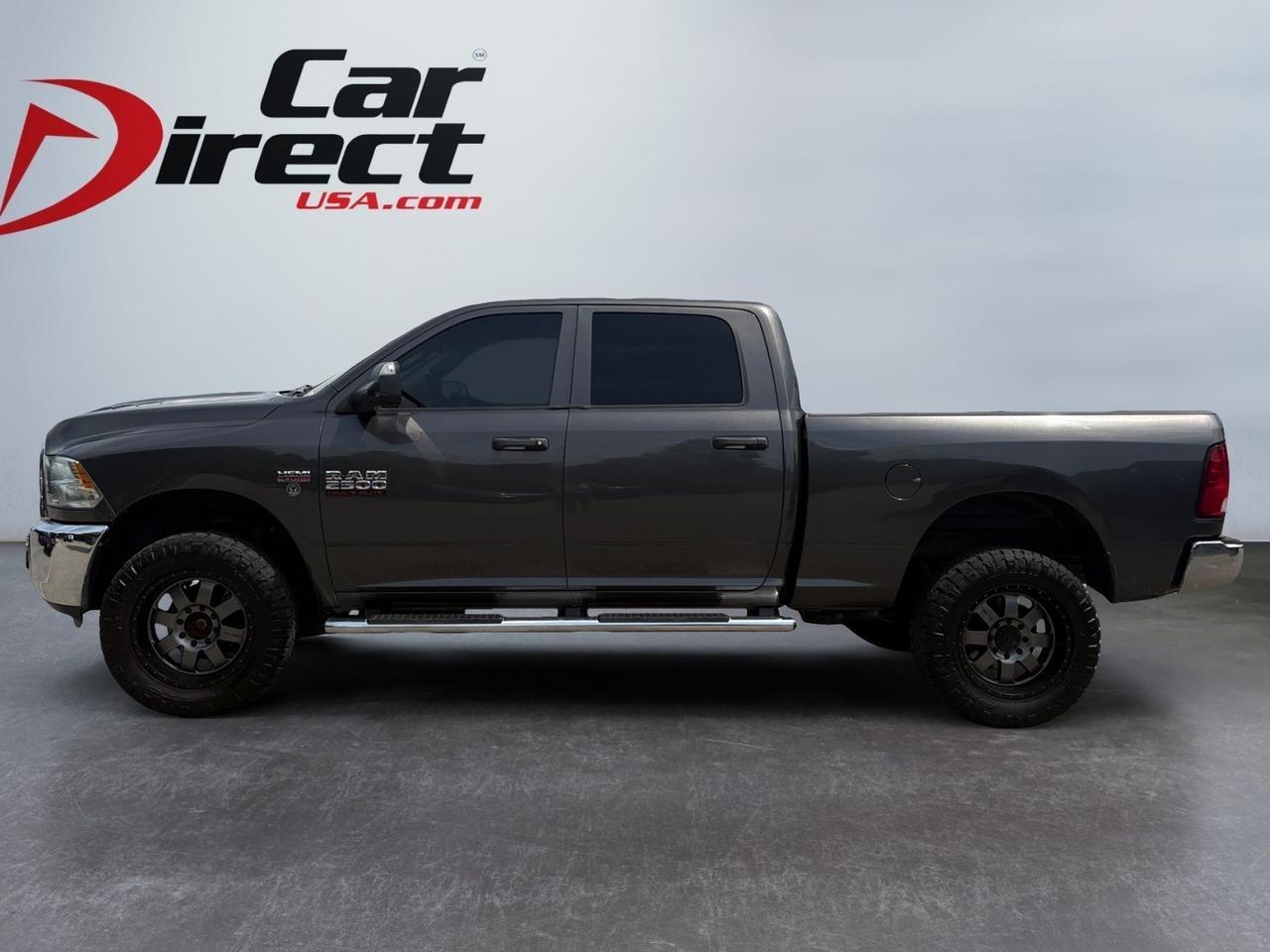 2018 Ram 2500 Tradesman, RUNNING BOARDS, TOW PACKAGE, BACKUP CAMERA, USB/AUX PORT, BED LINER, KEYLESS ENTRY, TINTED WINDOWS, LOW MILES, CLEAN CARFAX, GET TO WORK IN THIS RAM!