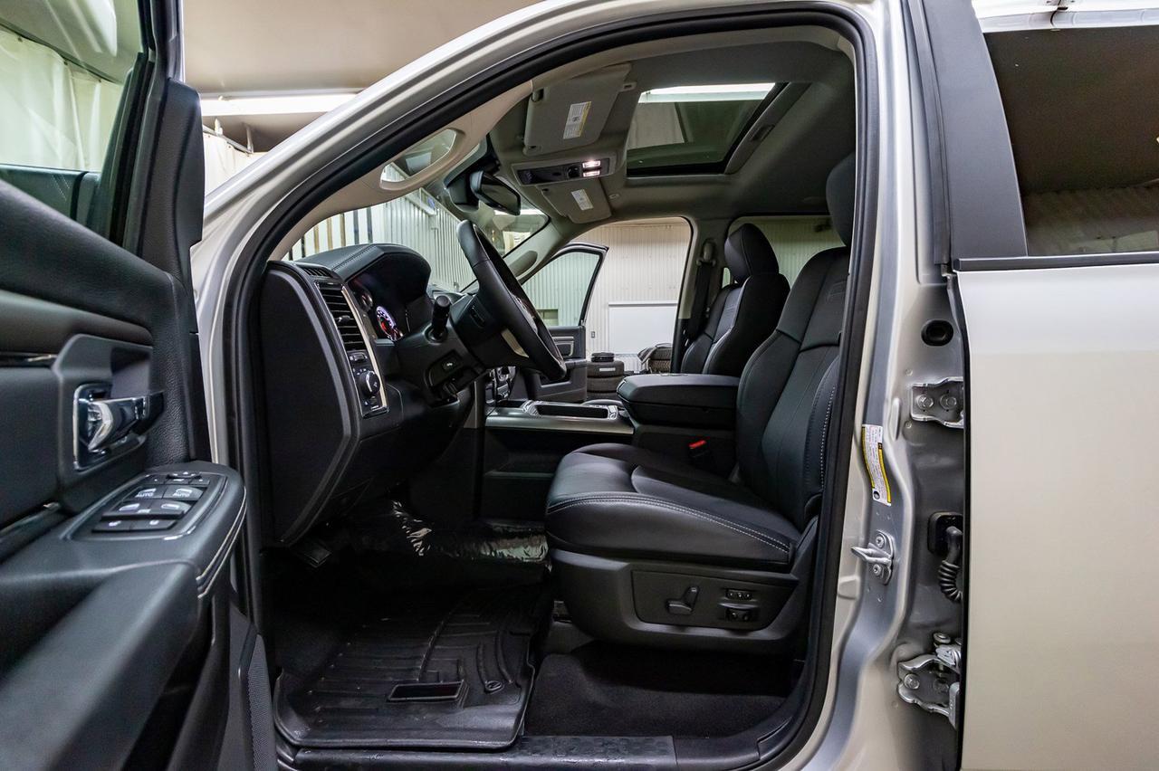 2018 Ram 3500 4X4 Mega Cab Laramie Diesel AISIN 6" Lift Red Deer AB